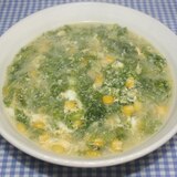 簡単☆ぽっかぽか☆乾燥あおさで中華たまごスープ